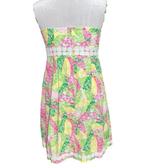 Lilly Pulitzer Women’s Strapless Dress. Size 6 - Picture 2 of 7